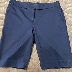 Talbots navy shorts size 4 petite